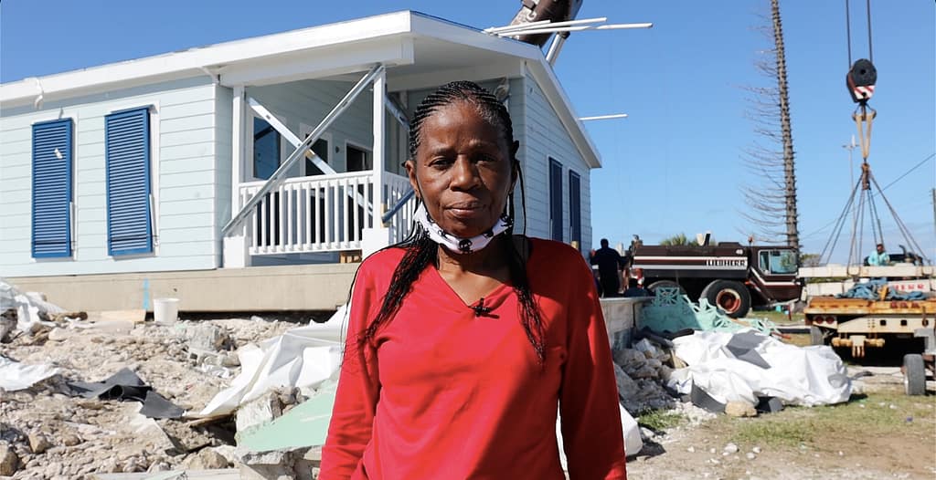 Homeowner, Esther-Ann Cornish-Laing
